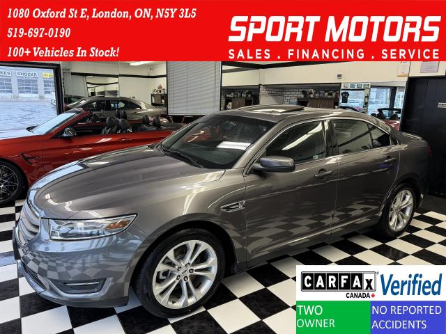 2013 Ford Taurus SEL+Heated Leather+Roof+CAM+New Tires+CLEAN CARFAX