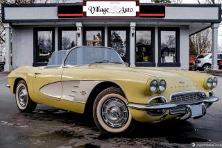 Used 1961 Chevrolet Corvette hardtop/soft top convertible for sale in Ancaster, ON