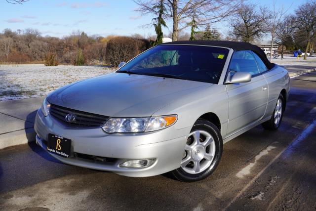 2002 Toyota Solara CONVERTIBLE / SLE V6 / NO ACCIDENTS / IMMACULATE