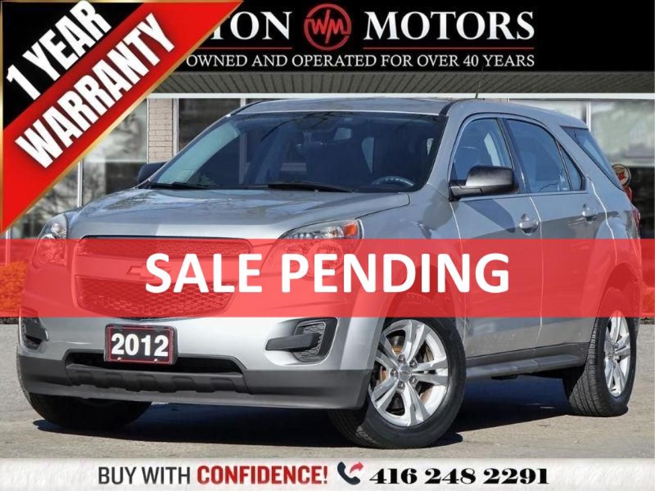 2012 Chevrolet Equinox LS*WOW!! **LOW MILEAGE!!**POWER GROUP!!**
