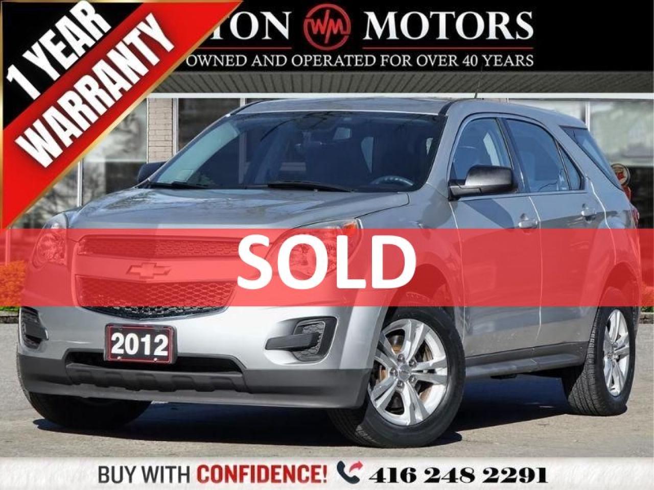 2012 Chevrolet Equinox LS*WOW!! **LOW MILEAGE!!**POWER GROUP!!**