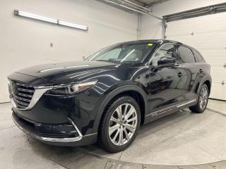 Used 2021 Mazda CX-9 SIGNATURE AWD|6-PASS|SUNROOF|HTD LEATHER| NAV |HUD for sale in Ottawa, ON