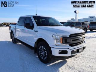 <b>Heated Seats, Power Tailgate, Remote Engine Start, Rear View Camera, Traction Control!</b><br> <br> Check out our great inventory of pre-owned vehicles at Novlan Brothers!<br> <br>   This Ford F-150 is arguably the most capable truck in the class, and it features a spacious, comfortable interior. This  2020 Ford F-150 is for sale today in Paradise Hill. <br> <br>The perfect truck for work or play, this versatile Ford F-150 gives you the power you need, the features you want, and the style you crave! With high-strength, military-grade aluminum construction, this F-150 cuts the weight without sacrificing toughness. The interior design is first class, with simple to read text, easy to push buttons and plenty of outward visibility.This  Crew Cab 4X4 pickup  has 106,275 kms. Its  white in colour  . It has a 6 speed automatic transmission and is powered by a  375HP 3.5L V6 Cylinder Engine.  <br> <br> Our F-150s trim level is XLT. Upgrading to the class leader, this Ford F-150 XLT comes very well equipped with remote keyless entry, dynamic hitch assist, Ford Co-Pilot360 that features pre-collision assist and automatic emergency braking. Enhanced features include aluminum wheels, chrome exterior accents, SYNC 3 with enhanced voice recognition, Apple CarPlay and Android Auto, FordPass Connect 4G LTE, steering wheel mounted cruise control, a powerful audio system with SiriusXM radio, cargo box lights, power door locks and a rear view camera to help when backing out of a tight spot. This vehicle has been upgraded with the following features: Heated Seats, Power Tailgate, Remote Engine Start, Rear View Camera, Traction Control, Tailgate Step, Bucket Seats. <br> To view the original window sticker for this vehicle view this <a href=http://www.windowsticker.forddirect.com/windowsticker.pdf?vin=1FTEW1E49LFC44138 target=_blank>http://www.windowsticker.forddirect.com/windowsticker.pdf?vin=1FTEW1E49LFC44138</a>. <br/><br> <br>To apply right now for financing use this link : <a href=http://novlanbros.com/credit/ target=_blank>http://novlanbros.com/credit/</a><br><br> <br/><br> Payments from <b>$640.14</b> monthly with $0 down for 84 months @ 8.99% APR O.A.C. ( Plus applicable taxes -  Plus applicable fees   ).  See dealer for details. <br> <br>The Novlan family is owned and operated by a third generation and committed to the values inherent from our humble beginnings.<br> Come by and check out our fleet of 40+ used cars and trucks and 60+ new cars and trucks for sale in Paradise Hill.  o~o