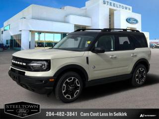 New 2024 Ford Bronco Sport Outer Banks  - Sunroof for sale in Selkirk, MB