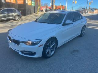 <p>2015 BMW 320XI AWD WHITE EXTERIOR ON BLACK INTERIOR LEATHER SUNROOF HEATED SEATS BLUETOOTH ALL WHEEL DRIVE KEYLESS ENTRY PUSH START STOP BUTTON POWER WINDOWS POWER ELECTRIC SEATS POWER TRUNK RELEASE POWER HEATED MIRRORS CRUISE CONTROL ALLOY SPORT WHEELS 4 CYLINDER 2.0LITRE ENGINE COMES SAFETY CERTIFIED INCLUDED IN THE PRICE. ALL YOU PAY IS PRICE PLUS TAX. LICENSING AND REGISTRATION ARE EXTRA. YOU CAN CALL US AT 6476275600 TO BOOK AN APPOINTMENT FOR A TEST DRIVE AT 485 ROGERS RD TORONTO.PLEASE VISIT OUR WEBSITE AT WWW.LETSDOTHISAUTOSALES.CA</p><p>*** SCHEDULE A TEST DRIVE TODAY!!! OPEN 7 DAYS A WEEK!!! *** </p><p><br />Phone Number : 647 627 56 00 <br /><br /><br /><br />All credit types welcome! Bad/Good/No Credit, bankruptcy, consumer proposal, new to Canada, student. Hassle-free approvals. No matter what your credit situation is, You Are Approved!!! <br /><br /><br /></p><p>Trade-ins Welcome!!!</p><p>Open 7 Days A Week / Mon-Fri 10AM-8PM / Sat 10AM-6PM / Sun 12-5PM / excluding stat holidays</p><p>Lets Do This Auto Sales Inc.</p><p>647-627-5600</p><p>www.letsdothisautosales.ca</p><p>Address: 485 Rogers Rd. York, Ontario</p>