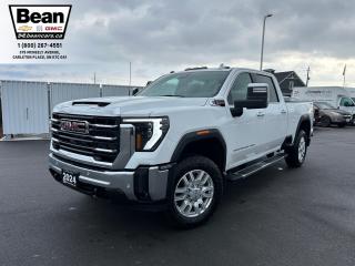 New 2024 GMC Sierra 2500 HD SLT DURAMAX 6.6L V8 TURBO DIESEL WITH REMOTE START/ENTRY, HEATED FRONT & REAR SEATS, VENTILATED FRONT SEATS, HEATED STEERING WHEEL & MULTI-PRO TAILGATE for sale in Carleton Place, ON