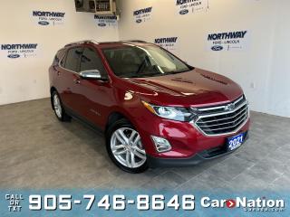 Used 2021 Chevrolet Equinox PREMIER TRUE NORTH | AWD | LEATHER | SUNROOF |NAV for sale in Brantford, ON