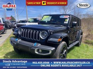 New 2024 Jeep Wrangler 4xe Sahara for sale in Halifax, NS