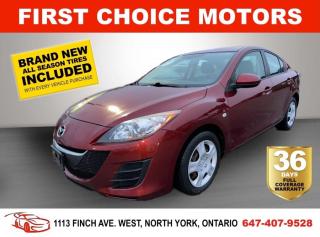 Used 2010 Mazda MAZDA3 GX ~MANUAL, FULLY CERTIFIED WITH WARRANTY!!!~ for sale in North York, ON