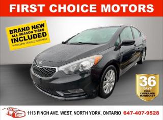 Used 2016 Kia Forte LX ~AUTOMATIC, FULLY CERTIFIED WITH WARRANTY!!!~ for sale in North York, ON