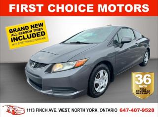 Used 2012 Honda Civic LX ~MANUAL, FULLY CERTIFIED WITH WARRANTY!!!~ for sale in North York, ON