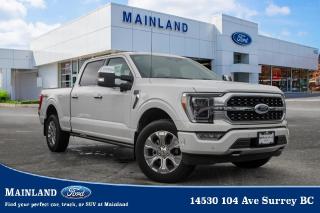 New 2023 Ford F-150 Platinum 701A | LONGBOX, 3.5L, MOONROOF, PROPOWER ONBOARD for sale in Surrey, BC