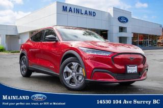 <p><strong><span style=font-family:Arial; font-size:18px;>Spark your automotive adventure today with our selection of the finest automobiles! Mainland Ford is thrilled to present the brand new 2023 Ford Mustang Mach-E Select..</span></strong></p> <p><strong><span style=font-family:Arial; font-size:18px;>This stunning SUV, bathed in an eye-catching red, is not just a vehicle, but a statement of style and innovation..</span></strong> <br> The Mustang Mach-E Select is a marvel of modern automotive technology.. Its powered by an electric engine, which not only makes it environmentally friendly but also provides silent yet robust performance.</p> <p><strong><span style=font-family:Arial; font-size:18px;>The 1-speed automatic transmission ensures a seamless driving experience, whether youre navigating city streets or cruising on the highway..</span></strong> <br> This vehicle is bursting with features designed for your comfort, safety, and convenience.. The spoiler adds a sporty touch, while the traction control and ABS brakes ensure your safety on all types of terrain.</p> <p><strong><span style=font-family:Arial; font-size:18px;>The Navigation system will guide you on every journey, and the automatic temperature control will keep you comfortable whatever the weather..</span></strong> <br> The Mustang Mach-E Select is packed with innovative technologies, including an auto-dimming rearview mirror, delay-off headlights, and an automatic garage door transmitter.. The acoustic pedestrian protection ensures the safety of those around you, while the configurable exterior parking cameras offer a 360-degree view of your surroundings.</p> <p><strong><span style=font-family:Arial; font-size:18px;>Inside, youll find a spacious and luxurious cabin..</span></strong> <br> The power windows and steering, 1-touch down and up features, and power 2-way driver lumbar support all contribute to a comfortable and enjoyable driving experience.. The rear seat centre armrest and front centre armrest add an extra touch of comfort for all passengers.</p> <p><strong><span style=font-family:Arial; font-size:18px;>This SUV stands out from the crowd not only with its state-of-the-art options but also with its unique trivia..</span></strong> <br> Did you know that the Mustang Mach-E is the first all-electric SUV from Ford? It represents the perfect blend of the legendary Mustangs performance and the practicality of an SUV.. At Mainland Ford, We Speak Your Language. Our friendly and professional team is ready to assist you in English, Spanish, French, and more.</p> <p><strong><span style=font-family:Arial; font-size:18px;>We believe in making your car buying experience as simple and enjoyable as possible..</span></strong> <br> Dont miss this opportunity to own a piece of automotive history.. The 2023 Ford Mustang Mach-E Select is more than just a vehicle; its a brand new, never driven, thrilling experience waiting to be yours.</p> <p><strong><span style=font-family:Arial; font-size:18px;>Visit us at Mainland Ford today to see this exceptional SUV for yourself.</span></strong></p><hr />
<p><br />
To apply right now for financing use this link : <a href=https://www.mainlandford.com/credit-application/ target=_blank>https://www.mainlandford.com/credit-application/</a><br />
<br />
Book your test drive today! Mainland Ford prides itself on offering the best customer service. We also service all makes and models in our World Class service center. Come down to Mainland Ford, proud member of the Trotman Auto Group, located at 14530 104 Ave in Surrey for a test drive, and discover the difference!<br />
<br />
***All vehicle sales are subject to a $599 Documentation Fee, $149 Fuel Surcharge, $599 Safety and Convenience Fee, $500 Finance Placement Fee plus applicable taxes***<br />
<br />
VSA Dealer# 40139</p>

<p>*All prices are net of all manufacturer incentives and/or rebates and are subject to change by the manufacturer without notice. All prices plus applicable taxes, applicable environmental recovery charges, documentation of $599 and full tank of fuel surcharge of $76 if a full tank is chosen.<br />Other items available that are not included in the above price:<br />Tire & Rim Protection and Key fob insurance starting from $599<br />Service contracts (extended warranties) for up to 7 years and 200,000 kms<br />Custom vehicle accessory packages, mudflaps and deflectors, tire and rim packages, lift kits, exhaust kits and tonneau covers, canopies and much more that can be added to your payment at time of purchase<br />Undercoating, rust modules, and full protection packages<br />Flexible life, disability and critical illness insurances to protect portions of or the entire length of vehicle loan?im?im<br />Financing Fee of $500 when applicable<br />Prices shown are determined using the largest available rebates and incentives and may not qualify for special APR finance offers. See dealer for details. This is a limited time offer.</p>