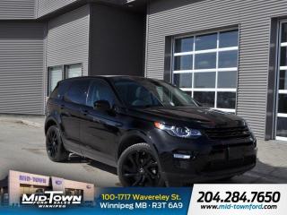 Odometer is 10957 kilometers below market average! Black 2016 Land Rover Discovery Sport HSE Luxury 4WD 2.0L I4 Turbocharged DOHC 16V ULEV II 240hp 9-Speed Automatic<BR><BR><BR>For further information please contact MidTown Ford sales department directly at 204-284-7650. Dealer #9695.<BR><BR><BR>Awards:<BR> * ALG Canada Residual Value Awards, Residual Value Awards