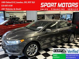 Used 2018 Ford Fusion Energi SE+GPS+Camera+Heated Leather+New Tires+CLEANCARFAX for sale in London, ON