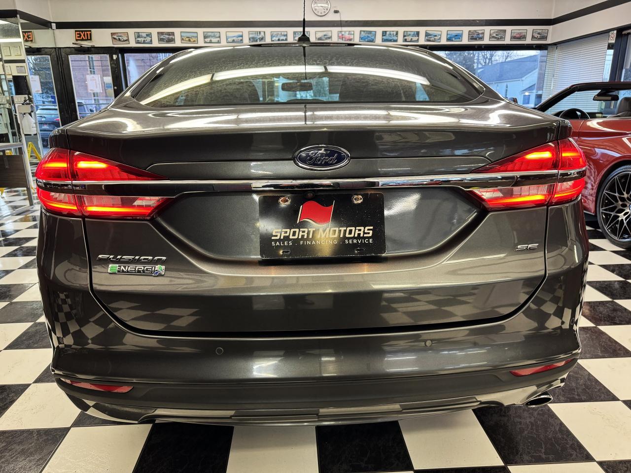 2018 Ford Fusion Energi SE+GPS+Camera+Heated Leather+New Tires+CLEANCARFAX - Photo #3