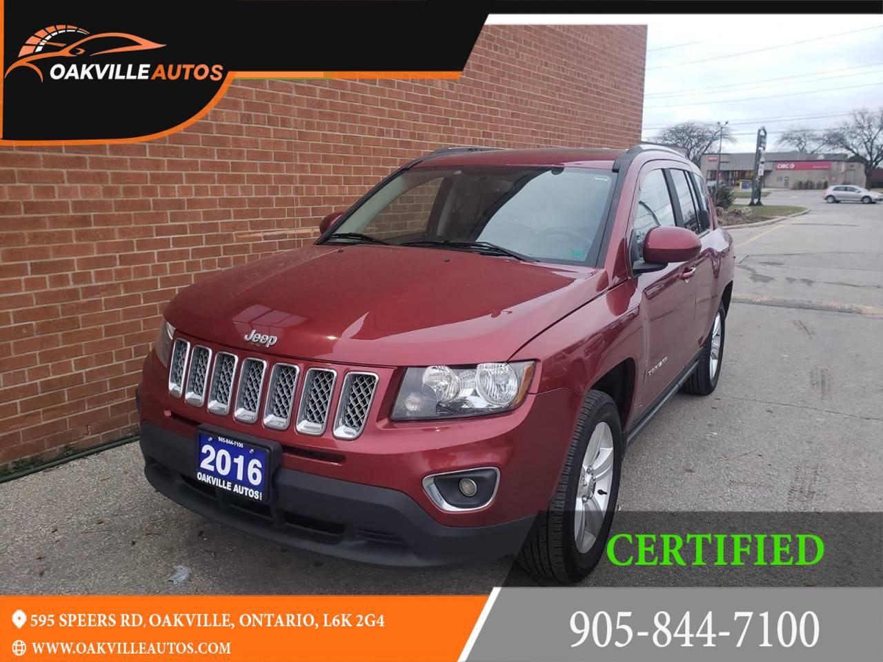 2016 Jeep Compass 4WD 4dr High Altitude, 1 Owner, NO Accidents, Photo0