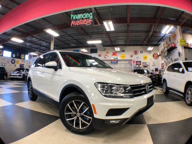 2018 Volkswagen Tiguan COMFORTLINE AWD LEATHER PANO/ROOF A/CARPLAY B/SP0T