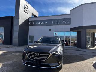 CX-9 GT AWD Package, Machine Grey (MET) - Single Tone Elegance and room! This CX9 GT offers space for 7 people, leather seats and all wheel drive. Come by Highway Mazda today!