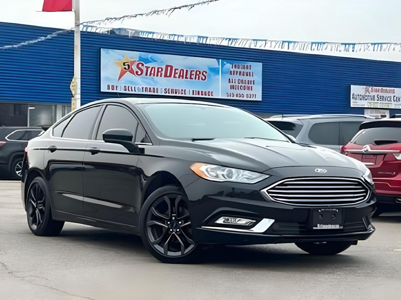 Used 2018 Ford Fusion AWD NAV LEATHER ROOF LOADED WE FINANCE ALL CREDIT for sale in London, ON