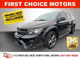 Welcome to First Choice Motors, the largest car dealership in Toronto of pre-owned cars, SUVs, and vans priced between $5000-$15,000. With an impressive inventory of over 300 vehicles in stock, we are dedicated to providing our customers with a vast selection of affordable and reliable options. <br><br>Were thrilled to offer a used 2014 Dodge Journey CROSSROAD, black color with 161,000km (STK#6940) This vehicle was $12990 NOW ON SALE FOR $10990. It is equipped with the following features:<br>- Automatic Transmission<br>- Leather Seats<br>- Heated seats<br>- Bluetooth<br>- Alloy wheels<br>- Power windows<br>- Power locks<br>- Power mirrors<br>- Air Conditioning<br><br>At First Choice Motors, we believe in providing quality vehicles that our customers can depend on. All our vehicles come with a 36-day FULL COVERAGE warranty. We also offer additional warranty options up to 5 years for our customers who want extra peace of mind.<br><br>Furthermore, all our vehicles are sold fully certified with brand new brakes rotors and pads, a fresh oil change, and brand new set of all-season tires installed & balanced. You can be confident that this car is in excellent condition and ready to hit the road.<br><br>At First Choice Motors, we believe that everyone deserves a chance to own a reliable and affordable vehicle. Thats why we offer financing options with low interest rates starting at 7.9% O.A.C. Were proud to approve all customers, including those with bad credit, no credit, students, and even 9 socials. Our finance team is dedicated to finding the best financing option for you and making the car buying process as smooth and stress-free as possible.<br><br>Our dealership is open 7 days a week to provide you with the best customer service possible. We carry the largest selection of used vehicles for sale under $9990 in all of Ontario. We stock over 300 cars, mostly Hyundai, Chevrolet, Mazda, Honda, Volkswagen, Toyota, Ford, Dodge, Kia, Mitsubishi, Acura, Lexus, and more. With our ongoing sale, you can find your dream car at a price you can afford. Come visit us today and experience why we are the best choice for your next used car purchase!<br><br>All prices exclude a $10 OMVIC fee, license plates & registration  and ONTARIO HST (13%)