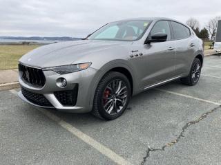 THIS VEHICLE COMES WITH BOTH WINTER AND SUMMER TIRES!The 2022 Maserati Levante effortlessly embodies the perfect blend of Italian luxury, performance, and sophistication, making it a standout in the luxury SUV segment. Its sleek and aerodynamic design, coupled with the iconic Maserati trident grille, immediately captivates the eye and sets the stage for a thrilling driving experience. The interior is a testament to craftsmanship, featuring sumptuous materials and meticulous attention to detail. The performance is nothing short of exhilarating, with a range of powerful engine options that deliver a symphony of refined power. The Levante effortlessly combines comfort and sportiness, providing a smooth ride while maintaining the dynamic handling expected from a Maserati. The advanced technology and infotainment systems seamlessly integrate into the driving experience, offering both convenience and entertainment. Overall, the 2022 Maserati Levante is a true masterpiece, captivating enthusiasts with its luxurious charm and delivering a driving experience that is as exhilarating as it is refined.
