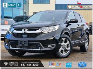 1.5L 4 CYLINDER ENGINE, ONE OWNER, NAVIGATION, APPLE CARPLAY/ANDROID AUTO, BACKUP CAMERA, KEYLESS ENTRY, REMOTE STARTER, HEATED SEATS, PUSH START, TWO KEYS, SUNROOF, AND MUCH MORE! <br/> <br/>  <br/> Just Arrived 2018 Honda CR-V EX AWD Black has 74,106 KM on it. 1.5L 4 Cylinder Engine engine, All-Wheel Drive, Automatic transmission, 5 Seater passengers, on special price for $29,900.00. <br/> <br/>  <br/> Book your appointment today for Test Drive. We offer contactless Test drives & Virtual Walkarounds. Stock Number: 23330 <br/> <br/>  <br/> Diamond Motors has built a reputation for serving you, our customers. Being honest and selling quality pre-owned vehicles at competitive & affordable prices. Whenever you deal with us, you know you get to deal and speak directly with the owners. This means unique personalized customer service to meet all your needs. No high-pressure sales tactics, only upfront advice. <br/> <br/>  <br/> Why choose us? <br/>  <br/> Certified Pre-Owned Vehicles <br/> Family Owned & Operated <br/> Finance Available <br/> Extended Warranty <br/> Vehicles Priced to Sell <br/> No Pressure Environment <br/> Inspection & Carfax Report <br/> Professionally Detailed Vehicles <br/> Full Disclosure Guaranteed <br/> AMVIC Licensed <br/> BBB Accredited Business <br/> CarGurus Top-rated Dealer 2022 <br/> <br/>  <br/> Phone to schedule an appointment @ 587-444-3300 or simply browse our inventory online www.diamondmotors.ca or come and see us at our location at <br/> 3403 93 street NW, Edmonton, T6E 6A4 <br/> <br/>  <br/> To view the rest of our inventory: <br/> www.diamondmotors.ca/inventory <br/> <br/>  <br/> All vehicle features must be confirmed by the buyer before purchase to confirm accuracy. All vehicles have an inspection work order and accompanying Mechanical fitness assessment. All vehicles will also have a Carproof report to confirm vehicle history, accident history, salvage or stolen status, and jurisdiction report. <br/>