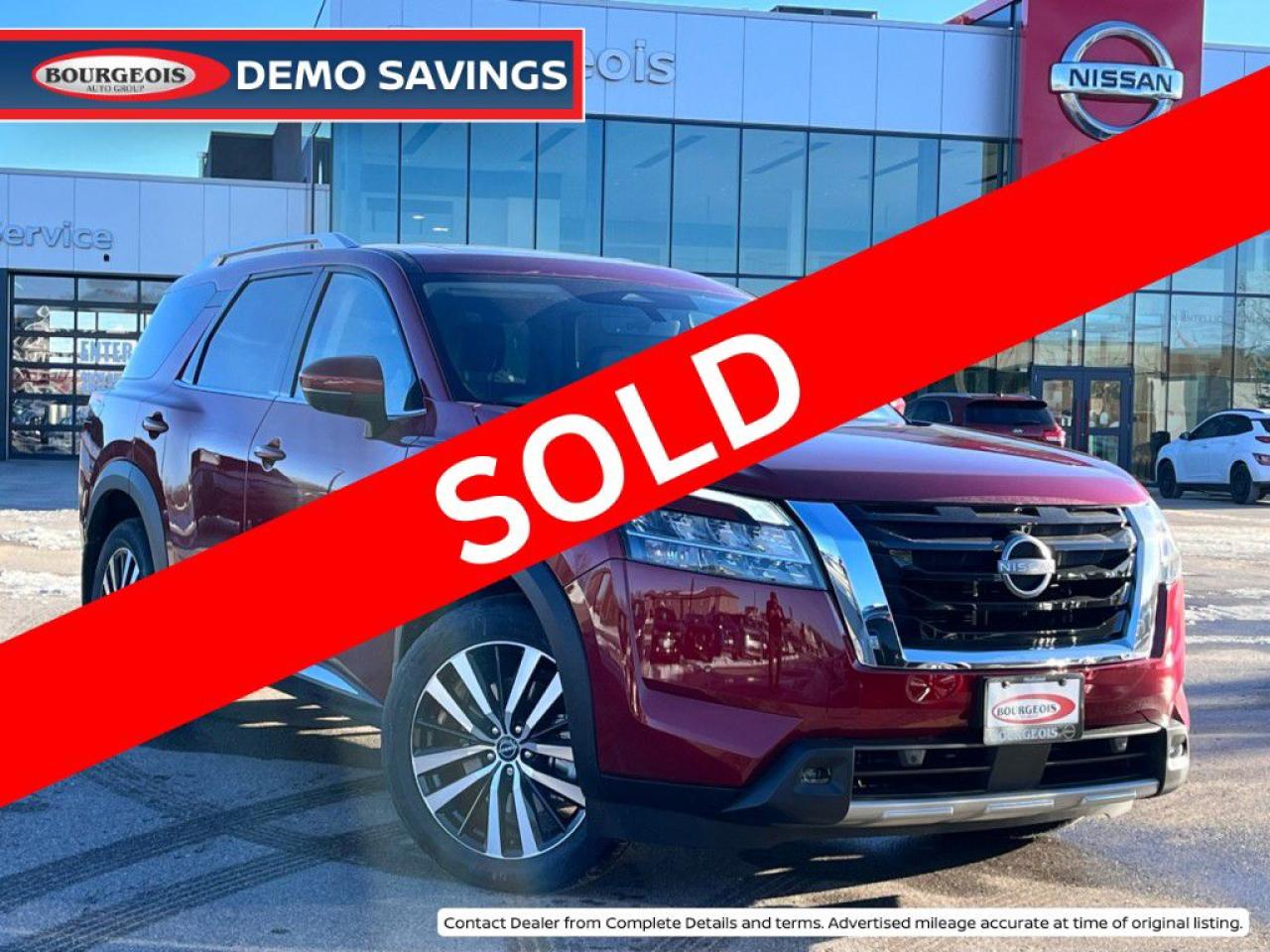 New 2024 Nissan Pathfinder Platinum 4WD for sale in Midland, ON