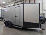 2024 Canadian Trailer Company 7x14 V Nose Cargo Trailer Aluminum Tandem Axle Photo9