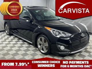 Used 2015 Hyundai Veloster TURBO TECH |SUNROOF|NAV|LEATHER for sale in Winnipeg, MB