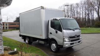 Used 2012 Hino 195 13 Foot Cube Van 3 Seater Diesel Power Tailgate for sale in Burnaby, BC