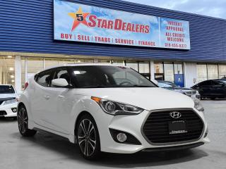 Used 2017 Hyundai Veloster NAV LEATHER SUNROOF LOADED! WE FINANCE ALL CREDIT for sale in London, ON