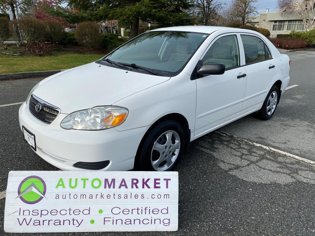 Used 2007 Toyota Corolla 5sp ***BLOW OUT 2025 SALE*** GREAT FINANCING, FULLY INSPECTED & FREE WARRANTY!!!TED for sale in Surrey, BC