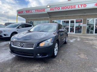 <div>2013 NISSAN MAXIMA 3.5 SV WITH 167552KMS, SUNROOF, HEATED STEERING WHEEL, PUSH START BUTTON, AUX, HEATED SEATS, LEATHER SEATS, CD/RADIO, POWER WINDOWS, POWER LOCKS AND MORE!</div>