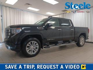 With daring good looks and incredible power, our 2024 GMC Sierra 1500 Denali Crew Cab 4X4 is lavishly equipped with premium features in Onyx Black! Motivated by a 6.2 Litre EcoTec3 V8 delivering 420hp to a 10 Speed Automatic transmission. This Four Wheel Drive truck inspires confidence thanks to its exclusive Denali suspension with Adaptive Ride Control, and it returns approximately 11.8L/100km on the highway. Professional Grade style comes into play with our Sierras signature grille, LED lighting, fog lamps, dual exhaust outlets, 20-inch alloy wheels, full-length chrome assist steps, a spray-on bedliner, and the first-class functionality of a MultiPro tailgate. Once inside, our Denali cabin shows impressive attention to detail and luxurious heated/ventilated leather power front and heated rear seats, a heated-wrapped power steering wheel, sunroof, dual-zone automatic climate control, remote start, keyless access/ignition, and eye-catching infotainment. Check out the 12.3-inch driver display and a 13.4-inch touchscreen with WiFi compatibility, Google Built-In, wireless charging, wireless Android Auto®/Apple CarPlay®, Bluetooth®, voice control, and Bose audio. GMC sets you up for safety with intelligent technologies like HD surround vision with a bed-view camera, automatic braking, trailer-capable blind-spot monitoring, lane-keeping assistance, and much more. With all that, our Sierra 1500 Denali is for serious truck lovers! Save this Page and Call for Availability. We Know You Will Enjoy Your Test Drive Towards Ownership! Metros Premier Credit Specialist Team Good/Bad/New Credit? Divorce? Self-Employed?