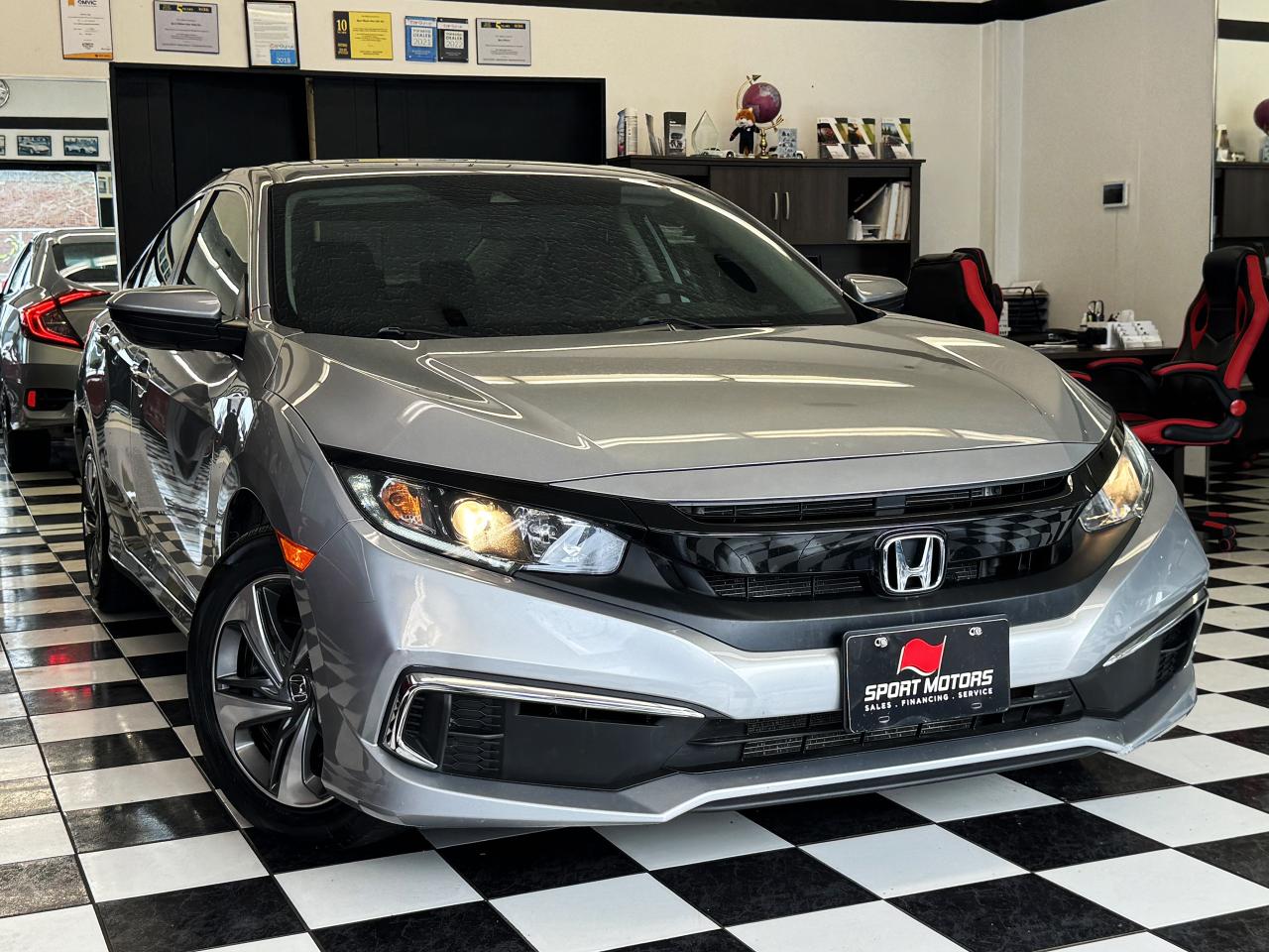 2019 Honda Civic LX+Adaptive Cruise+LaneKeep+ApplePlay+CLEAN CARFAX Photo78
