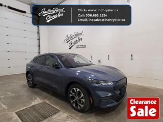 <b>Low Mileage, Sunroof,  Power Liftgate,  Premium Audio,  Heated Seats,  Navigation!</b><br> <br>  Hot Deal! Weve marked this unit down $4002 from its regular price of $46897.   Its modern design, sleek and muscular curves, expertly crafted interior and intuitive features are just a sample of the alluring elements. This  2021 Ford Mustang Mach-E is for sale today in Indian Head. <br> <br>The iconic Mustang name is taking a step into the future with this new Mustang Mach-E. With a design inspired by classic lines and aggressive stance of the legendary pony car, this Mustang Mach-E turns heads while lowering your gas bill. On top of the incredible design, this Mustang offers true performance, practical cargo space, and cutting edge technology to keep you comfortable and connected.This low mileage  SUV has just 21,598 kms. Its  blue in colour  . It has an automatic transmission and is powered by a  smooth engine.  This unit has some remaining factory warranty for added peace of mind. <br> <br> Our Mustang Mach-Es trim level is Premium. The joy of driving is revitalized with this Mustang Mach-E Premium as it comes loaded with a huge touch screen infotainment system featuring a premium Bang & Olufsen sound system, SYNC 4 with an enhanced navigation, wireless Apple CarPlay and Android Auto, Ford Co-Pilot360 and unique aluminum wheels. Additional upscale features include a massive sunroof, power rear liftgate, ActiveX power seats, a heated steering wheel, fully automatic LED lighting, adaptive cruise control with steering assist, Fords E-Latch keyless entry system, blind spot detection, lane keep assist, forward collision warning with evasion assist, 360 camera with parking sensors, FordPass Connect mobile hotspot and advanced software updates for quick and easy wireless upgrades that enhance quality, capability and convenience! This vehicle has been upgraded with the following features: Sunroof,  Power Liftgate,  Premium Audio,  Heated Seats,  Navigation,  Sync 4,  Lane Keep Assist. <br> To view the original window sticker for this vehicle view this <a href=http://www.windowsticker.forddirect.com/windowsticker.pdf?vin=3FMTK3SU3MMA18256 target=_blank>http://www.windowsticker.forddirect.com/windowsticker.pdf?vin=3FMTK3SU3MMA18256</a>. <br/><br> <br>To apply right now for financing use this link : <a href=https://www.indianheadchrysler.com/finance/ target=_blank>https://www.indianheadchrysler.com/finance/</a><br><br> <br/><br>At Indian Head Chrysler Dodge Jeep Ram Ltd., we treat our customers like family. That is why we have some of the highest reviews in Saskatchewan for a car dealership!  Every used vehicle we sell comes with a limited lifetime warranty on covered components, as long as you keep up to date on all of your recommended maintenance. We even offer exclusive financing rates right at our dealership so you dont have to deal with the banks.
You can find us at 501 Johnston Ave in Indian Head, Saskatchewan-- visible from the TransCanada Highway and only 35 minutes east of Regina. Distance doesnt have to be an issue, ask us about our delivery options!

Call: 306.695.2254<br> Come by and check out our fleet of 30+ used cars and trucks and 80+ new cars and trucks for sale in Indian Head.  o~o