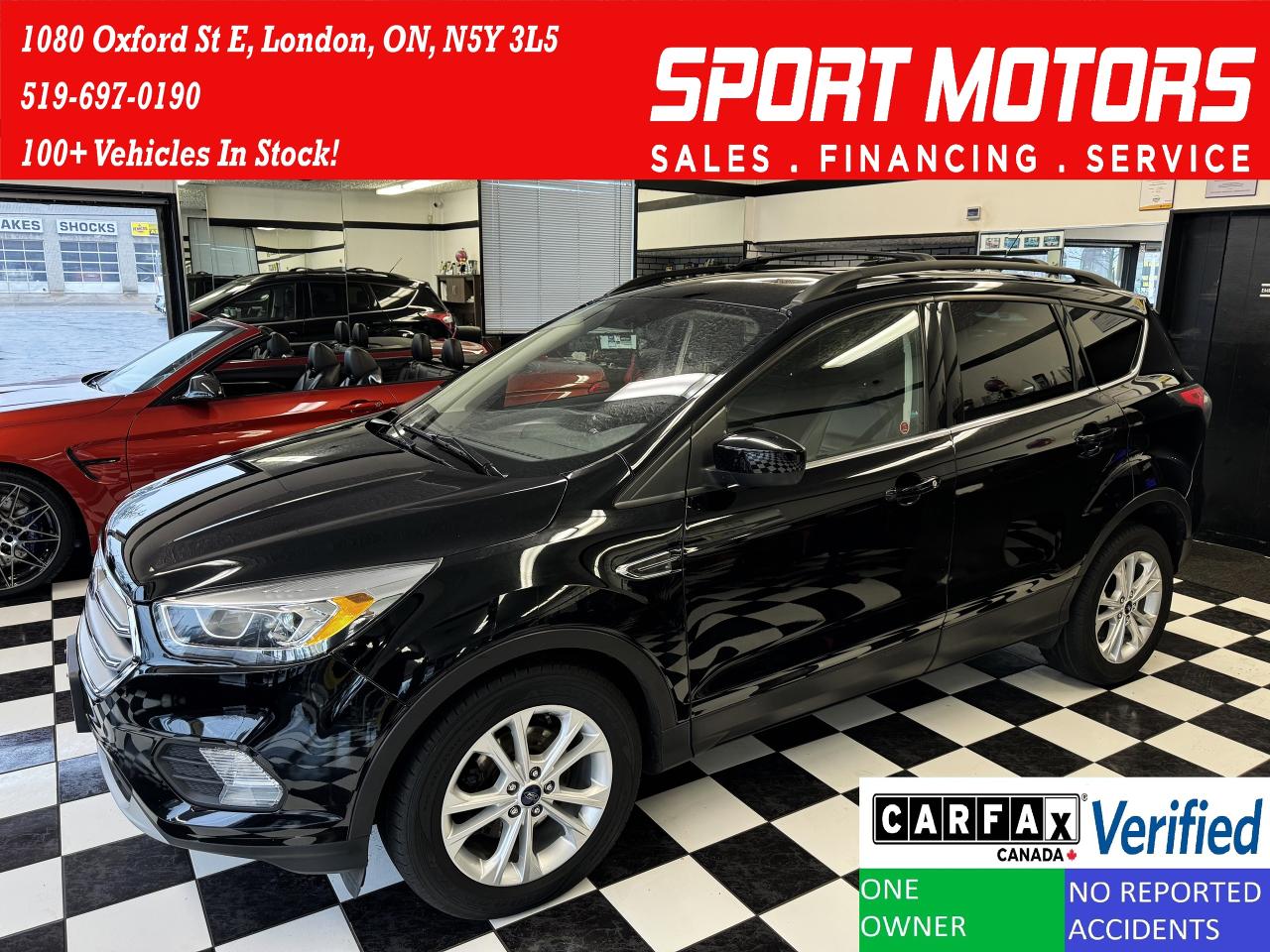 2017 Ford Escape SE+Heated Leather+Roof+GPS+Camera - Photo #1