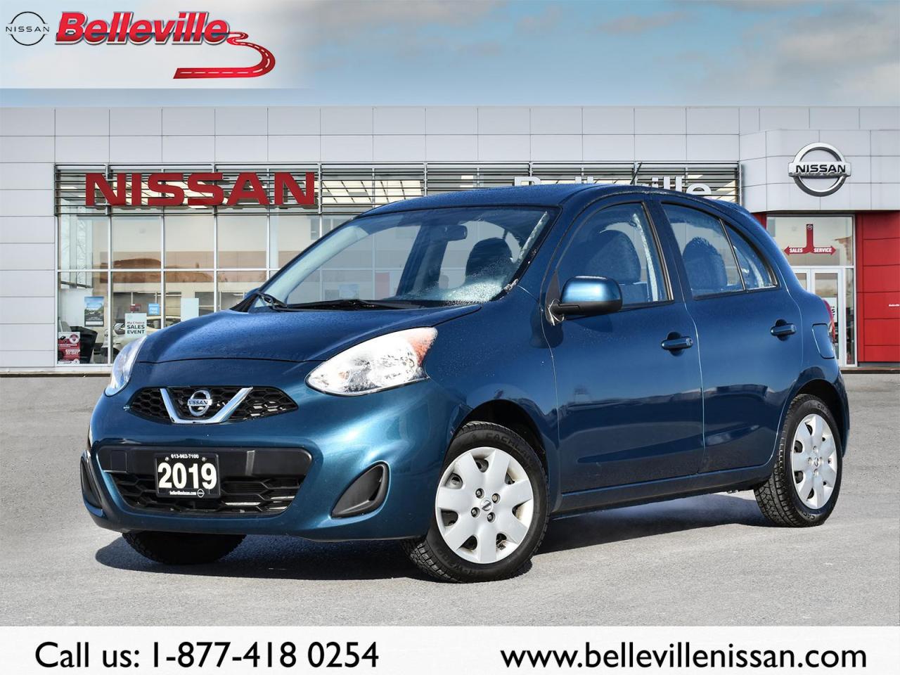 Used 2019 Nissan Micra SV BACKUP CAM 1 OWNER LOW KMS for sale in Belleville, ON