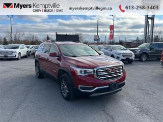 Used 2019 GMC Acadia SLT  - Leather Seats -  Power Liftgate for sale in Kemptville, ON