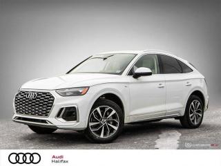 The 2022 Audi Q5 Sportback Progressiv offers a blend of elegance, performance, and practicality. This stylish SUV features a sleek coupe-like design, giving it a modern and dynamic appearance that stands out on the road. Under the hood, youll find a turbocharged 2.0-liter engine paired with Audis renowned Quattro all-wheel-drive system, ensuring a powerful yet smooth driving experience in various conditions.Inside, the Q5 Sportback Progressiv is equipped with premium materials and advanced technology. The leather-upholstered seats provide exceptional comfort, while the intuitive MMI touch response system keeps you connected with ease. Highlights include a panoramic sunroof, virtual cockpit, and a suite of driver-assist features like adaptive cruise control and lane-keeping assist, enhancing both safety and convenience.Perfect for those who appreciate luxury and performance, the 2022 Audi Q5 Sportback Progressiv is an excellent choice for drivers seeking a versatile vehicle that doesnt compromise on style or sophistication.- Beige Birch Beltline Trim- Individual Contour Seat Package*Why buy from us ? **Attention to 300+ details.*The proof is in the process. Every Audi Certified :plus vehicle passes more than 300 checkpoints, including:* 114 exterior checkpoints* 98 interior checkpoints* 38 engine checkpoints* 39 undercarriage checkpoints* 17 road test checkpoints*Extensive limited warranty.*Drive with peace of mind. Every Audi Certified :plus vehicle is backed by first-rate service and support, including:* Coverage for up to five years or up to 100,000 km from the original in-service date* The balance of the original 12-year Corrosion Perforation Limited Warranty*Additional Benefits.** 7 day/500 km Exchange Privilege* Carfax Canada Vehicle History Report* 24/7 Roadside Assistance with Trip Interruption* Customer service supportTerms and conditions apply. Ask your Audi Certified :plus dealer for details.