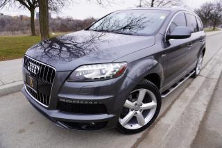 Used 2011 Audi Q7 3.0T / S-LINE / 7 PASS / LOADED/ LOCAL/ CERTIFIED for sale in Etobicoke, ON