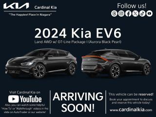 New 2024 Kia EV6 Land AWD w/ GT Line Pkg 1 for sale in Niagara Falls, ON