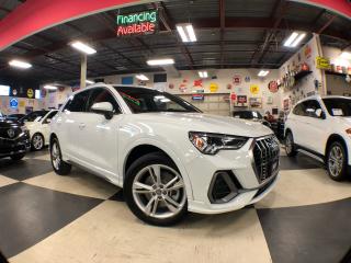 Used 2020 Audi Q3 TECHNIK S-LINE AWD NAV LEATHER ROOF B/SPOT 360/CAM for sale in North York, ON