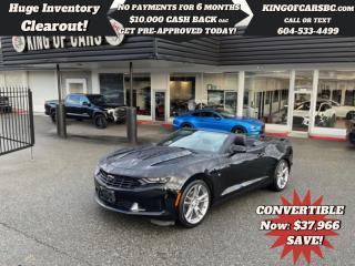 Used 2021 Chevrolet Camaro 2LT for sale in Langley, BC