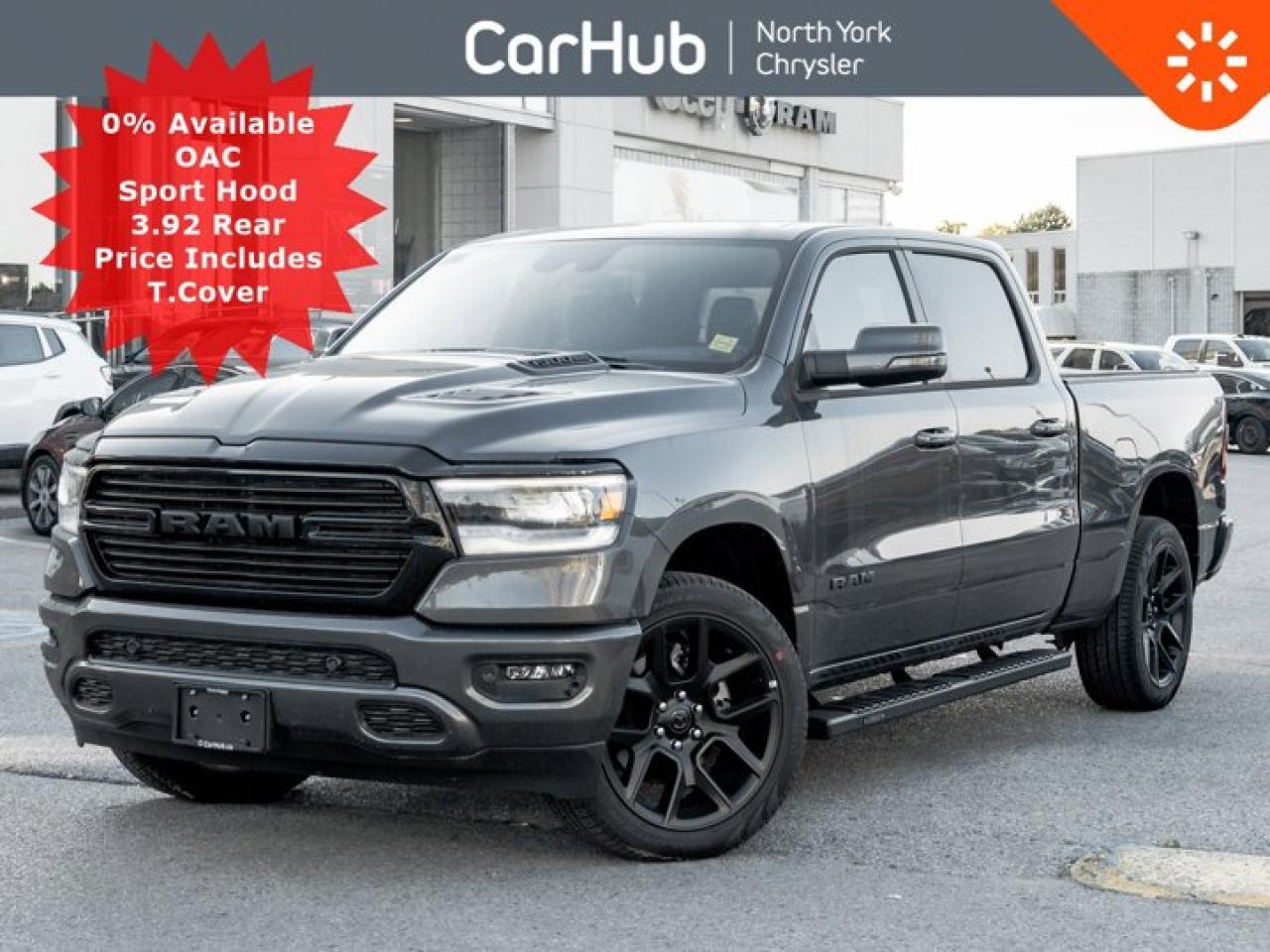 New 2024 RAM 1500 Sport 6'4'' Box Pano Roof Level 2 & Tech Grps Night Edition 12'' Nav for sale in Thornhill, ON