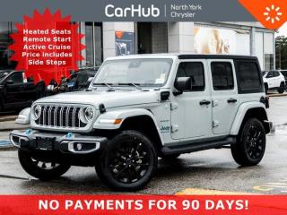 New 2024 Jeep Wrangler 4xe Sahara LEDs 12.3'' Screen Safety Grp R-Start Android Auto for sale in Thornhill, ON