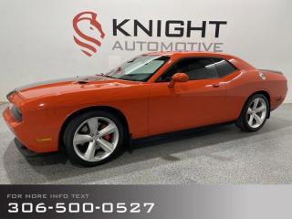 Used 2010 Dodge Challenger SRT8 for sale in Moose Jaw, SK