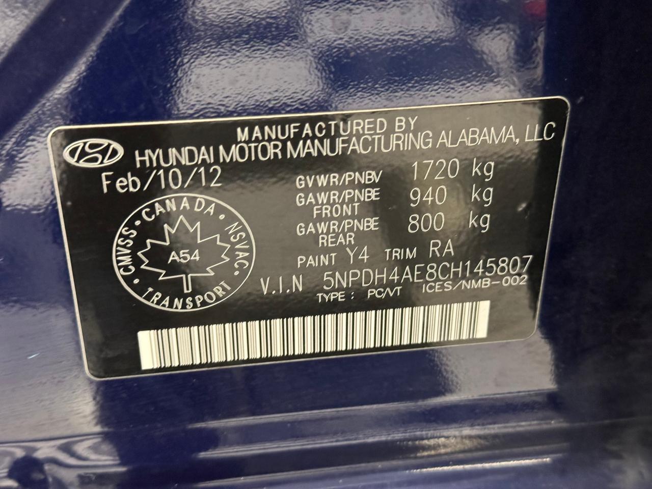 2012 Hyundai Elantra GL+Heated Seats+A/C+Cruise Control - Photo #40