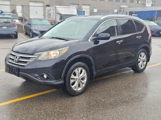 <p>2012 Honda CRV Touring, Comes certified with 3 months warranty, no accidents, serviced at a Honda Dealer, well maintained, has tons of features including, GPS, Bluetooth, Reverse Camera, Leather Seats, and 3 sets of keys.<br /><br />Price does not include Licensing and HST.<br /><br />Additional warranty can be purchased.</p>